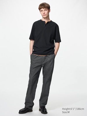 Denim Stretch Easy Ankle Trousers (Longer)
