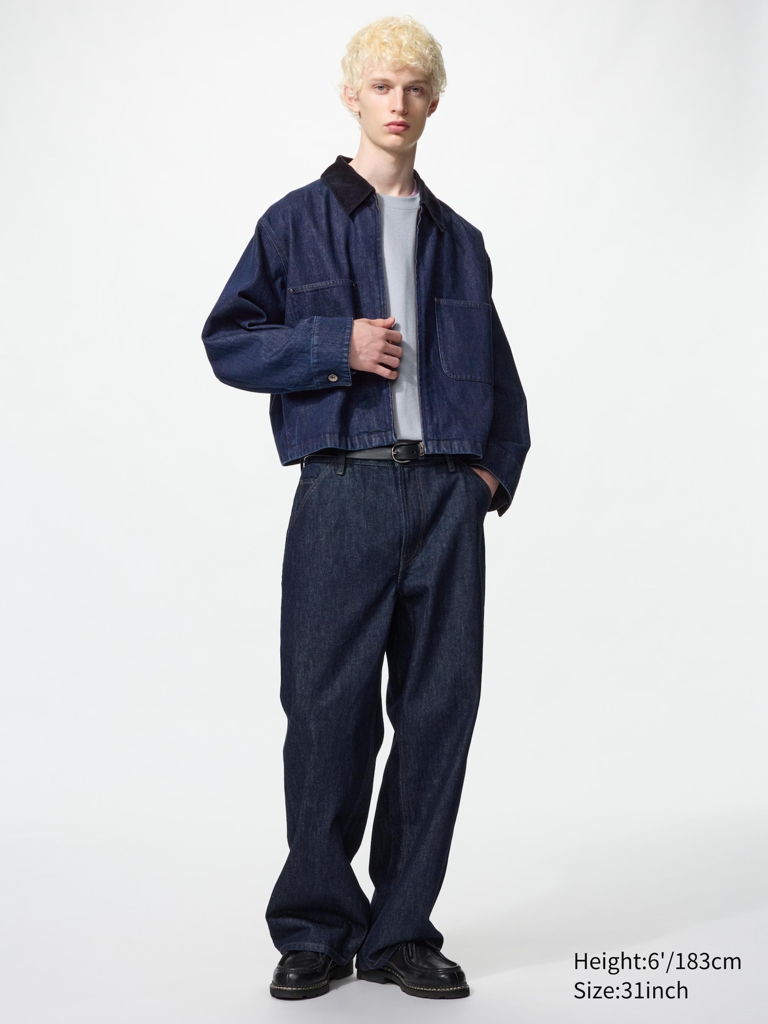 Men's Baggy Straight Jeans