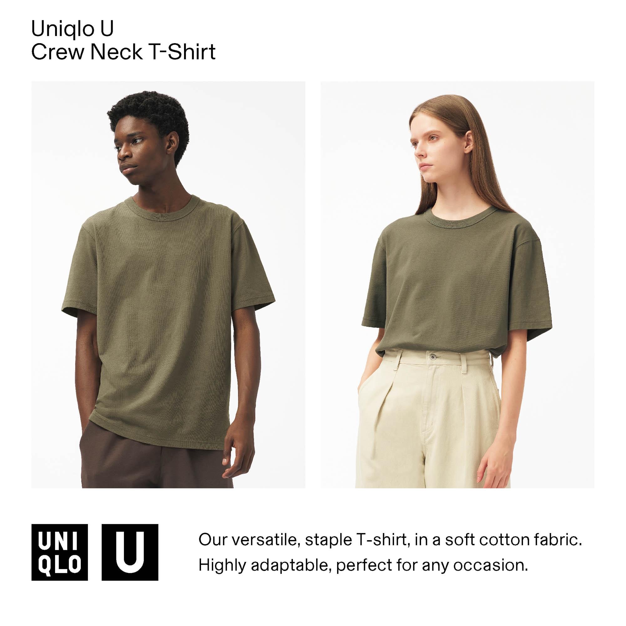 Uniqlo hotsell crew neck