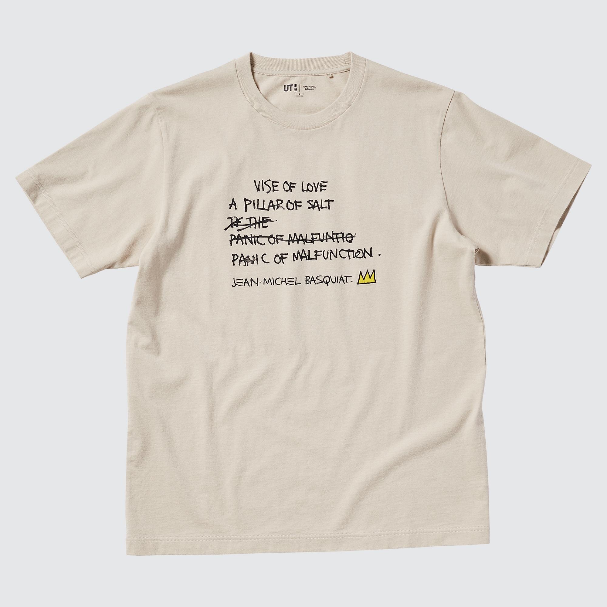 MEN'S UT (T-SHIRT) BASQUIAT LENGAN PENDEK | UNIQLO ID
