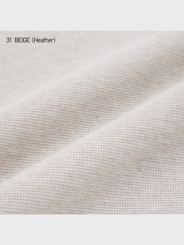 Waffle Polo Short Sleeve Shirt