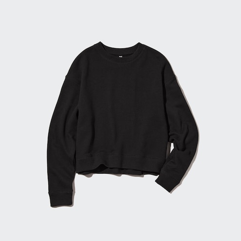 cropped crewneck
