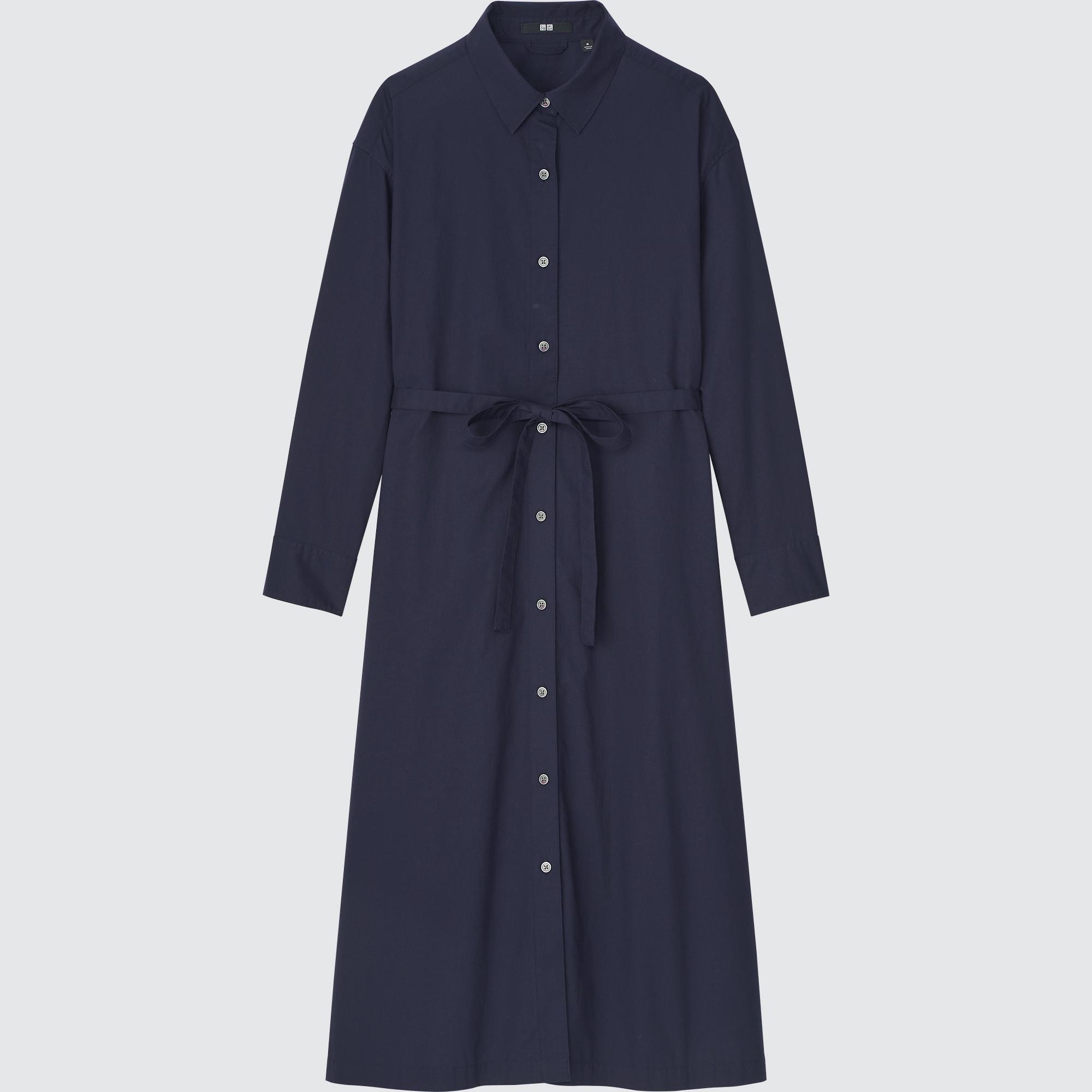 Uniqlo shirt hot sale dress