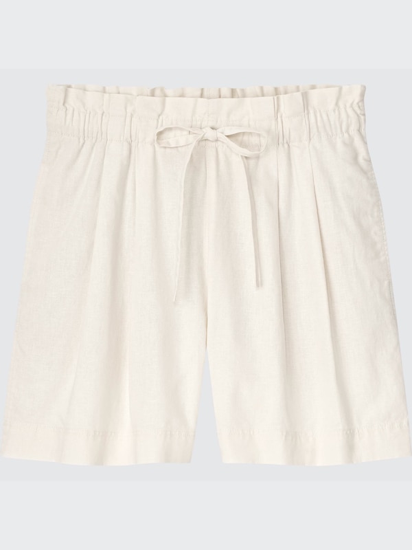Women's Linen Cotton Shorts UNIQLO ID