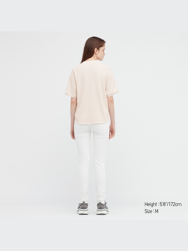 Waffle Crew Neck Short Sleeve T-Shirt