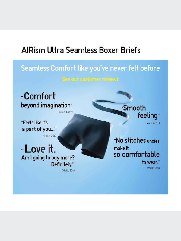 AIRism Ultra Seamless Boxer Briefs (Low Rise)