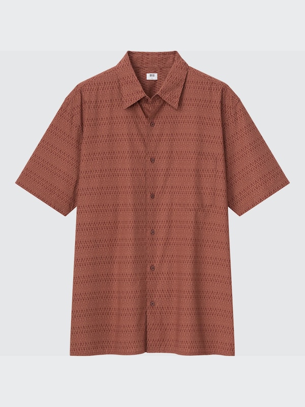 Kemeja Batik Motif Lengan Pendek