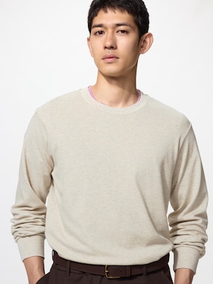 Soft Touch Crew Neck T-Shirt Long Sleeve