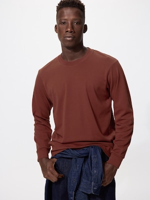 Soft Touch Crew Neck T-Shirt Long Sleeve
