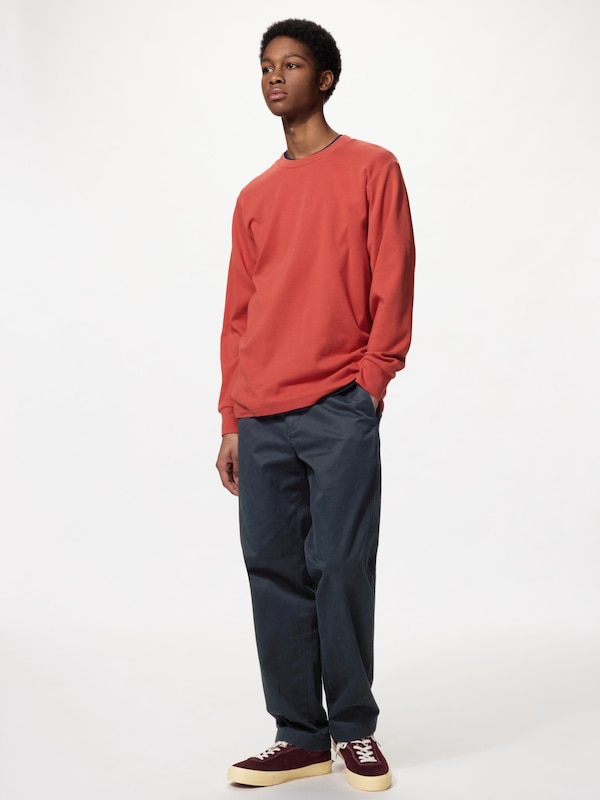 Soft Touch Crew Neck T-Shirt Long Sleeve