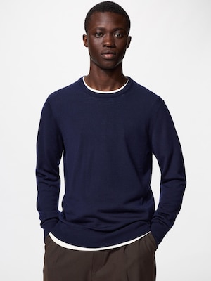 Merino Crew Neck Sweater