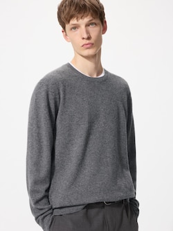 Sweater Kasmir Kerah Bulat