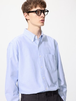 Oxford Stripe Shirt | Long Sleeve Regular Fit