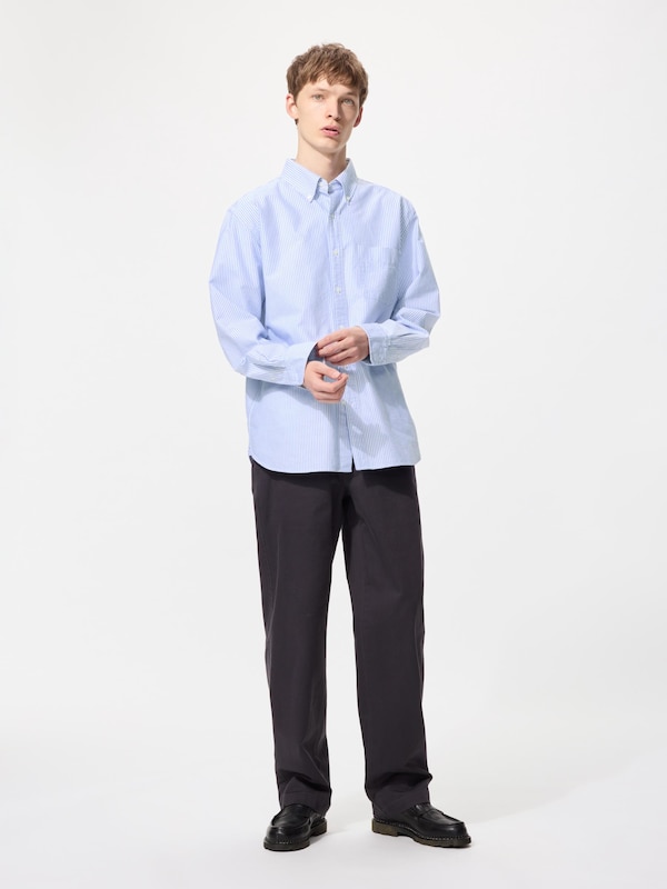 Oxford Stripe Shirt | Long Sleeve Regular Fit