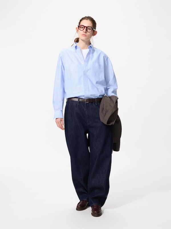 Oxford Stripe Shirt | Long Sleeve Regular Fit
