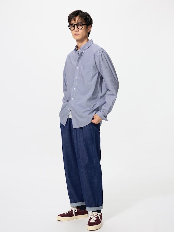Broadcloth Shirt | Long Sleeve Checked