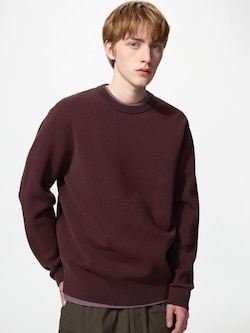 Washable Milano Ribbed Crew Neck Sweater