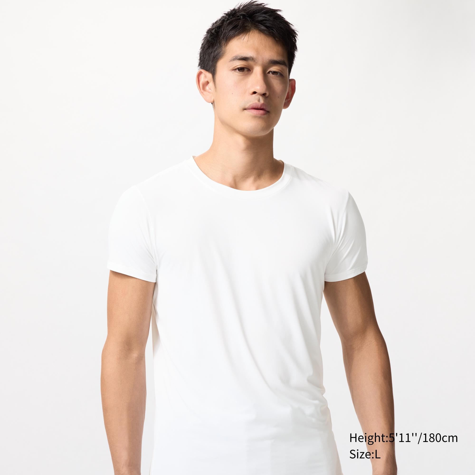 Uniqlo white v neck t outlet shirt