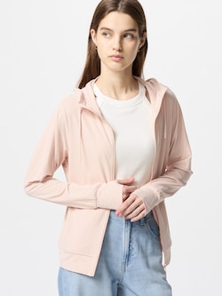 AIRism UV Protection Mesh Full-Zip Hoodie