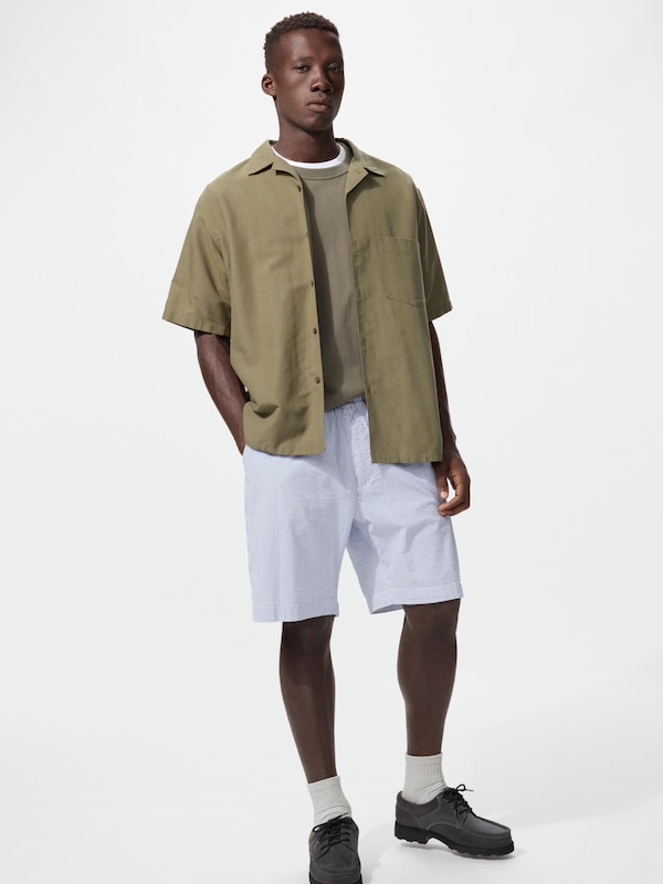 Stretch Easy Shorts Seersucker