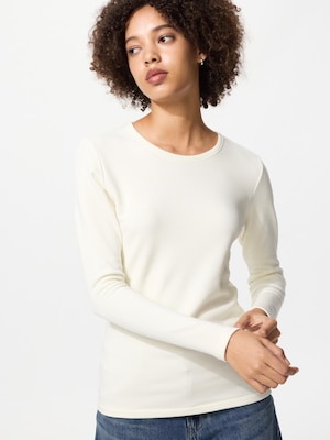 HEATTECH Ultra Warm Crew Neck T-Shirt | Long Sleeve