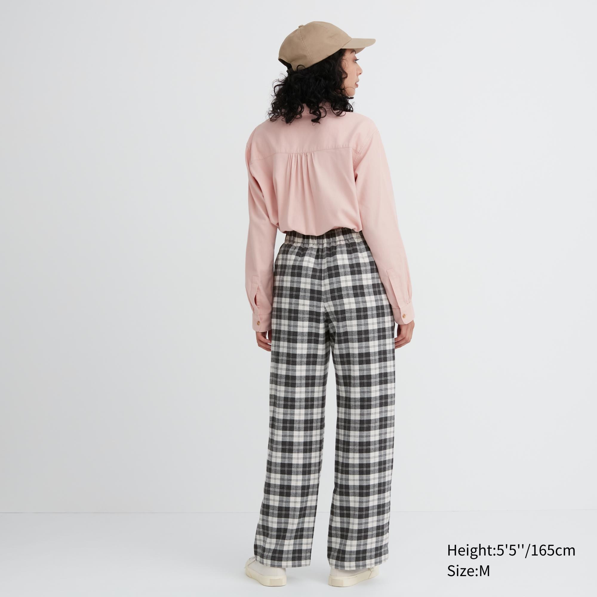 WOMEN S FLANNEL PANTS UNIQLO ID