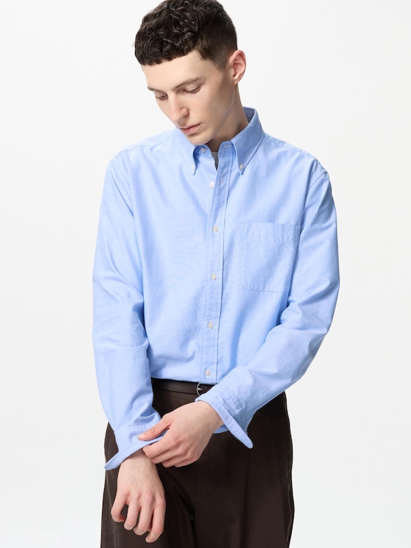 Kemeja Oxford | Lengan Panjang Slim Fit