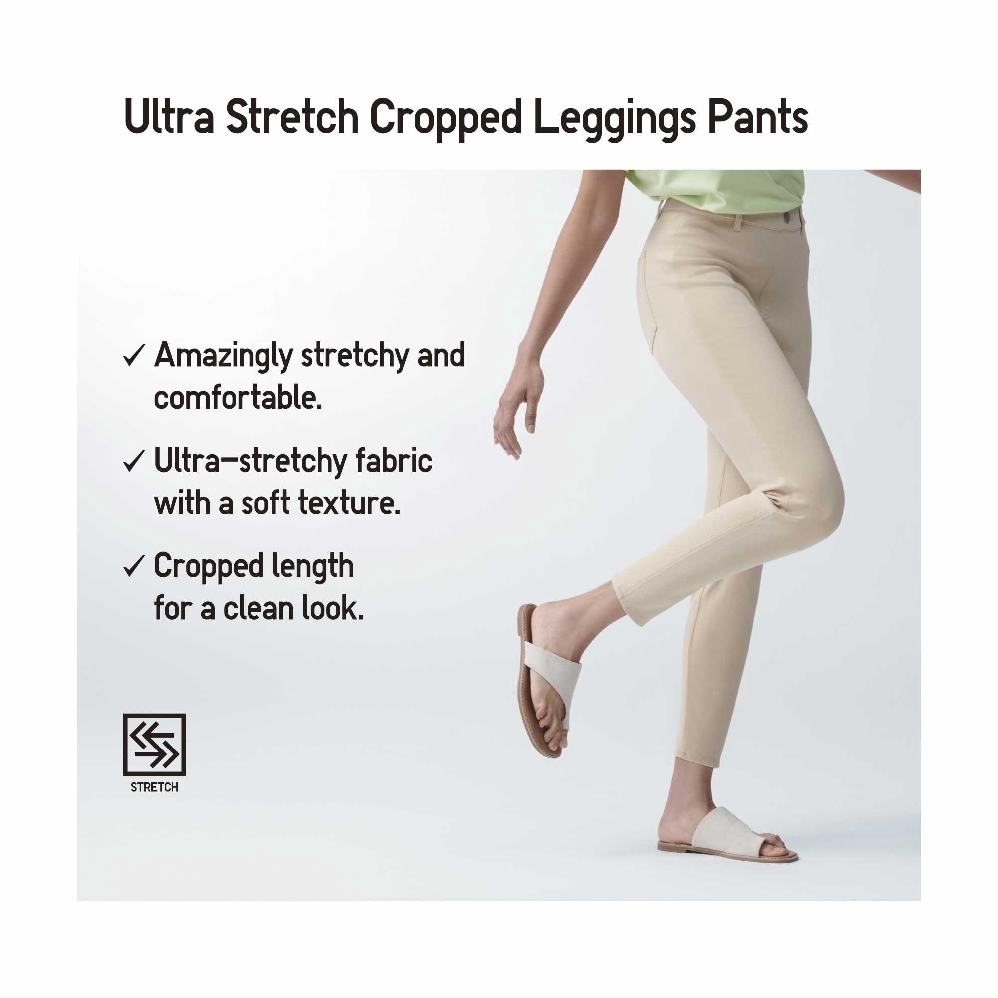 Uniqlo ultra stretch cropped clearance legging pants