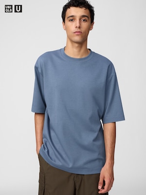 AIRism Katun T-Shirt Oversize Kerah Bulat