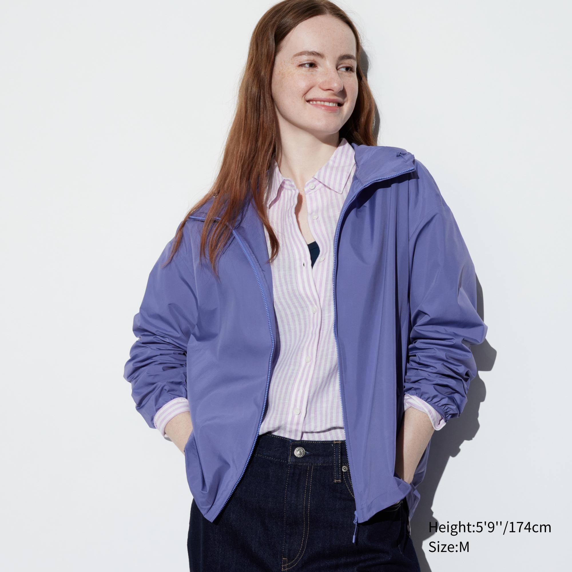 Uniqlo women's sales rain jacket