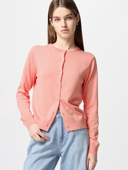 UV Protection Crew Neck Cardigan