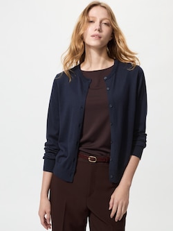 UV Protection Crew Neck Cardigan