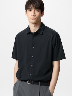AIRism Cotton Full Open Polo Shirt