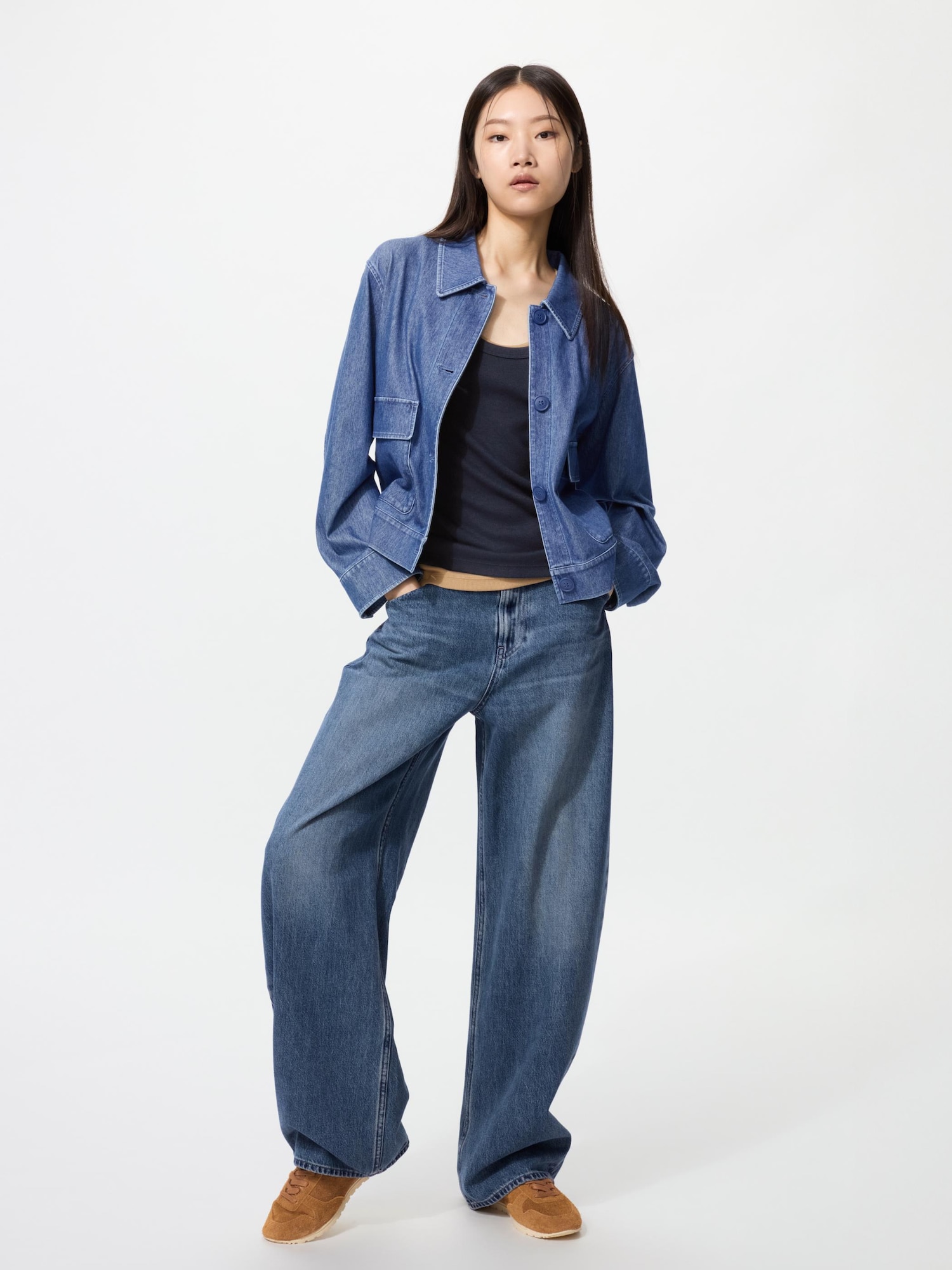 WOMEN'S JERSEY RELAX JACKET | UNIQLO ID