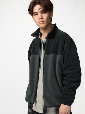 Fleece Full-Zip Jacket Bicolor