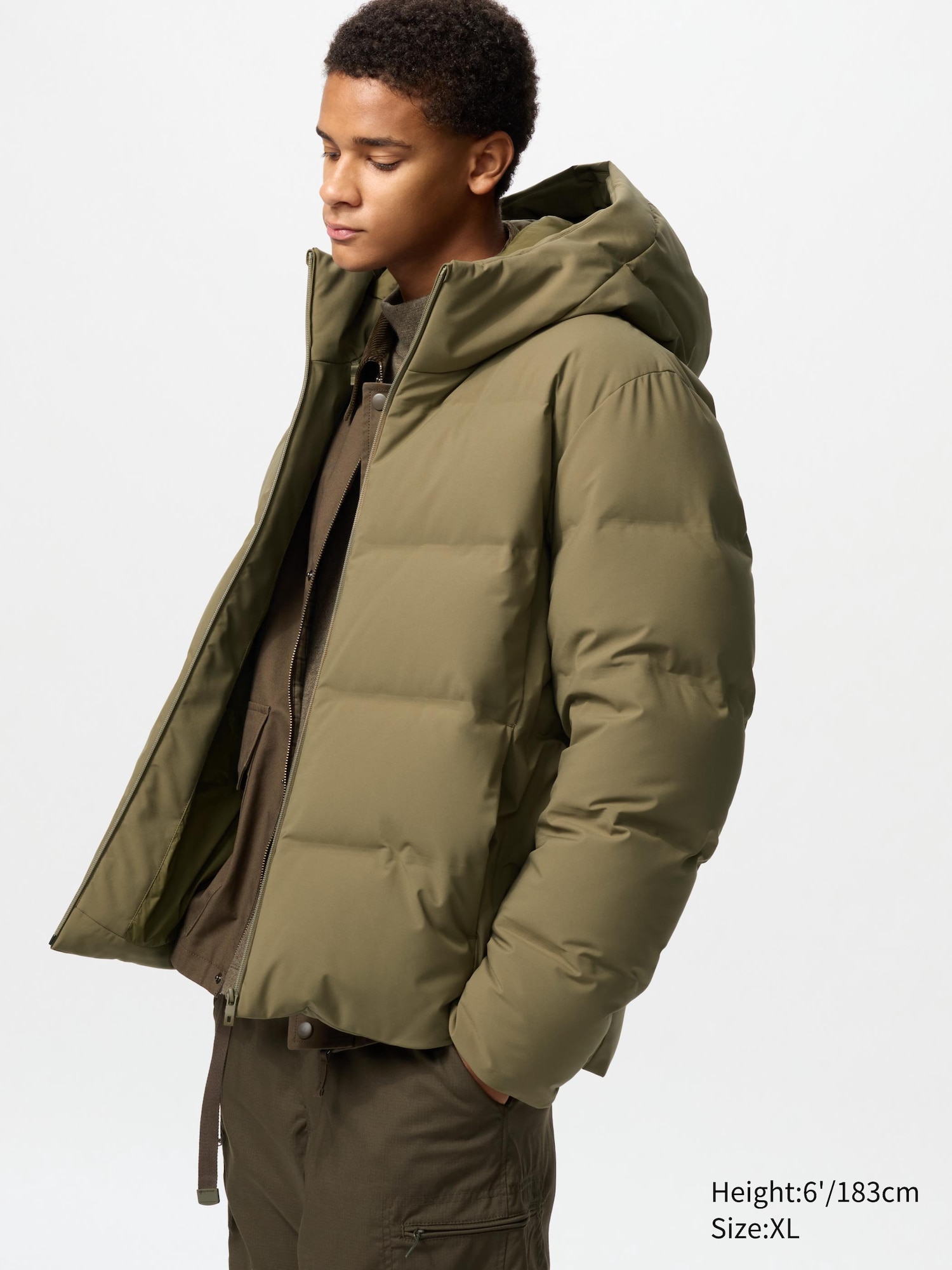 Jaket parka uniqlo pria online