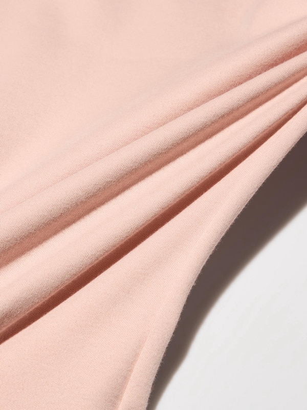 T-Shirt Katun Lembut Stretch Kerah Bulat | Lengan Panjang