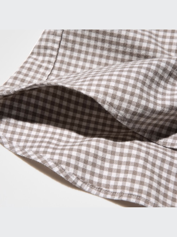Kemeja Flannel I Lengan Panjang Kotak (Button-down)