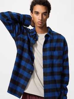 Flannel Shirt | Long Sleeve Checked