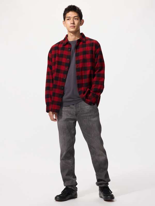 Flannel Shirt | Long Sleeve Checked