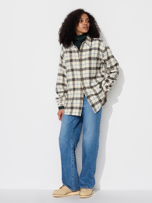 Flannel Shirt | Long Sleeve Checked