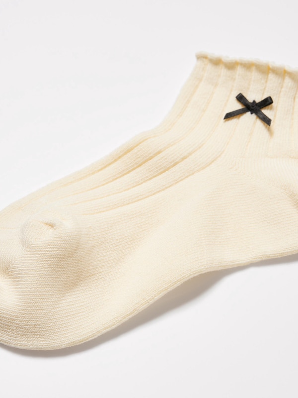 GIRLS Short Socks 3 Pack | Ribbon