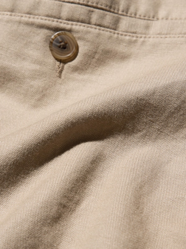 Linen Blend Relax Pants