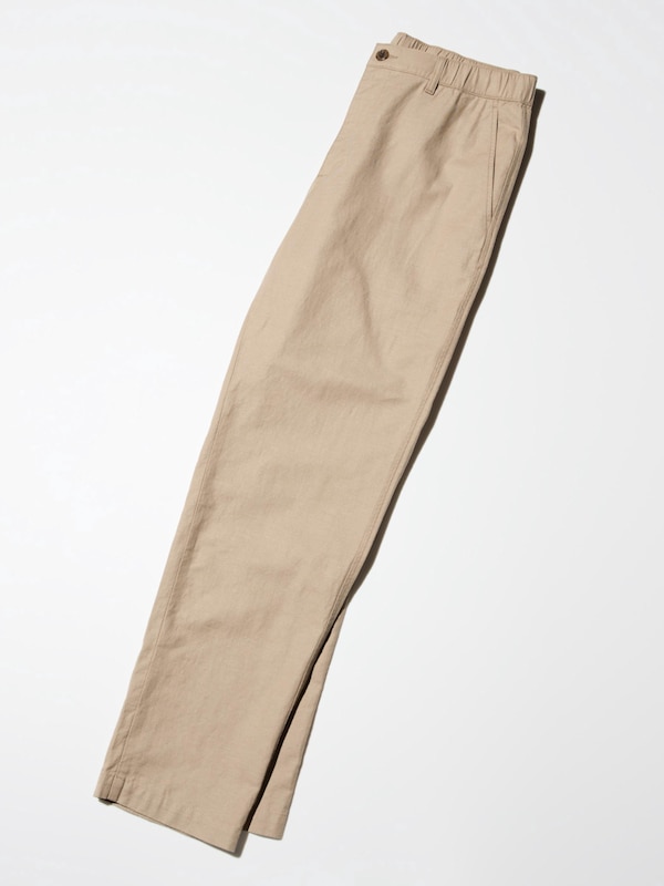 Linen Blend Relax Pants