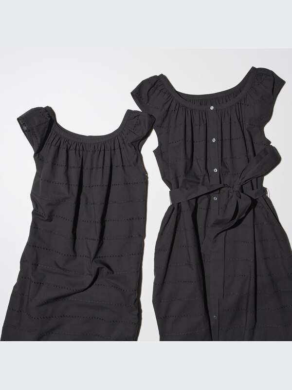 Embroidery Dress | Short Sleeve