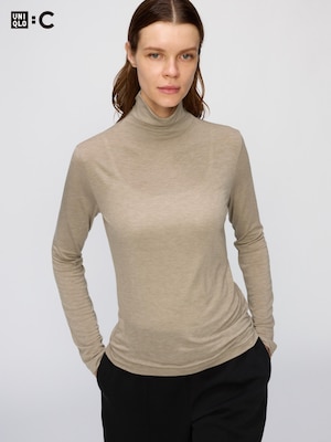 HEATTECH Extra Warm Cashmere Blend Turtleneck T-Shirt