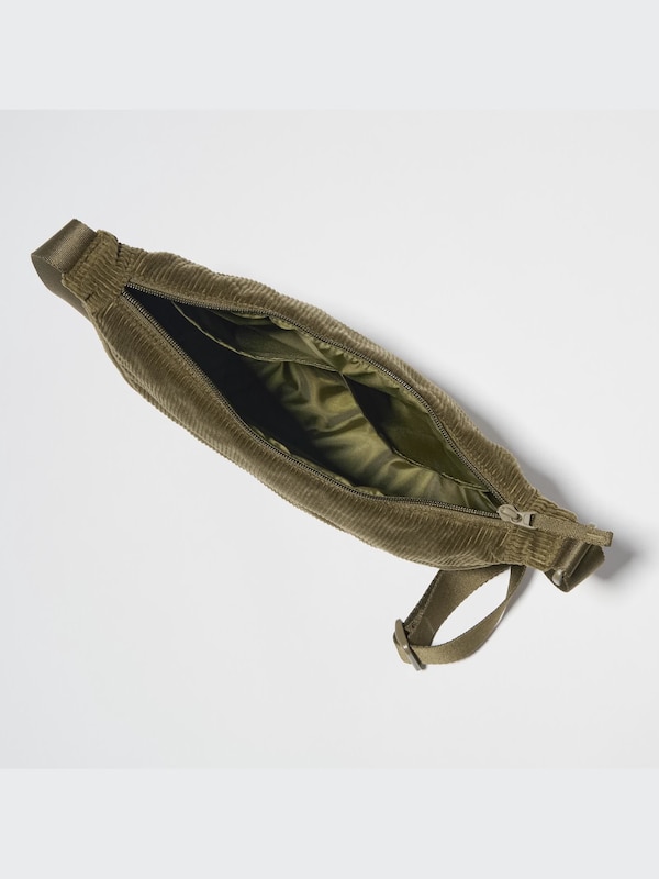 Tas Bahu Mini Bulat | Korduroi