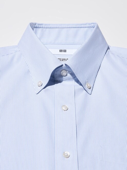 Slim Fit Dri Fit Button Down Shirts MEN'S SUPER NON IRON SLIM FIT