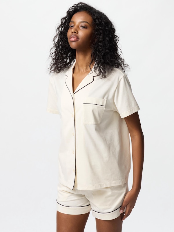 AIRism Cotton Pajamas Short Sleeve (Short Pants)