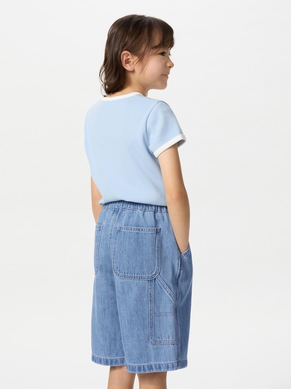 Celana 1/2 Painter Rileks Denim